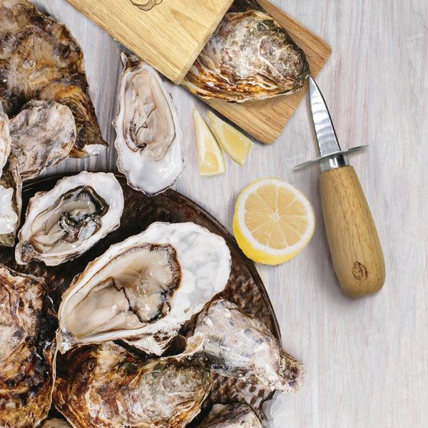 Kitchengrips Oyster Board & Knife