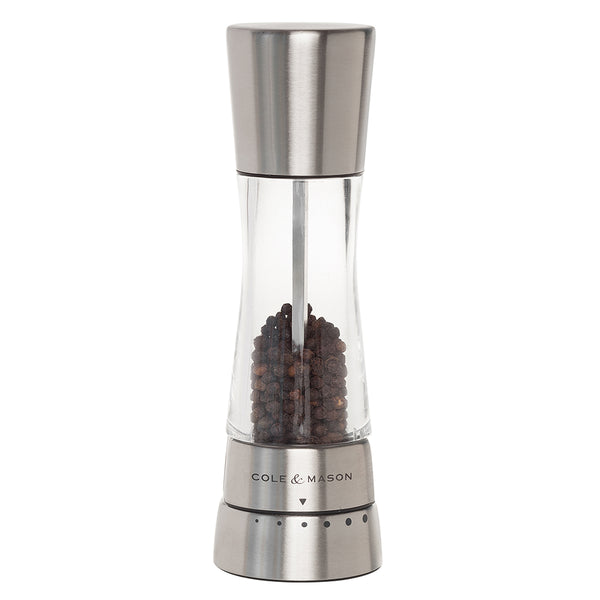 kitchengrips Pepper Mill Derwent Stainless Steel