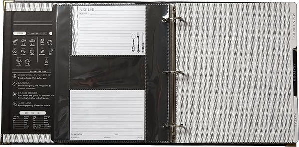 Kitchengrips Recipe Binder