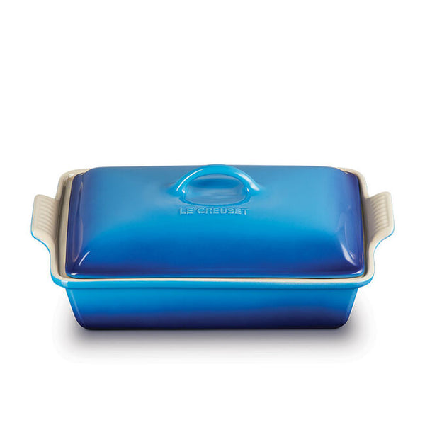 kitchengrips Rectangular Dish with Lid Blueberry