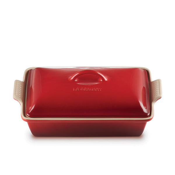kitchengrips Rectangular Dish with Lid Cerise