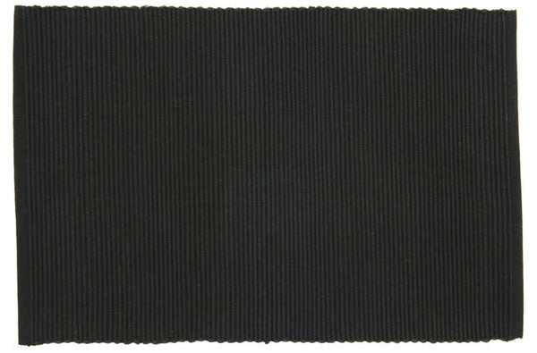 kitchengrips Rectangular Placemat- Black