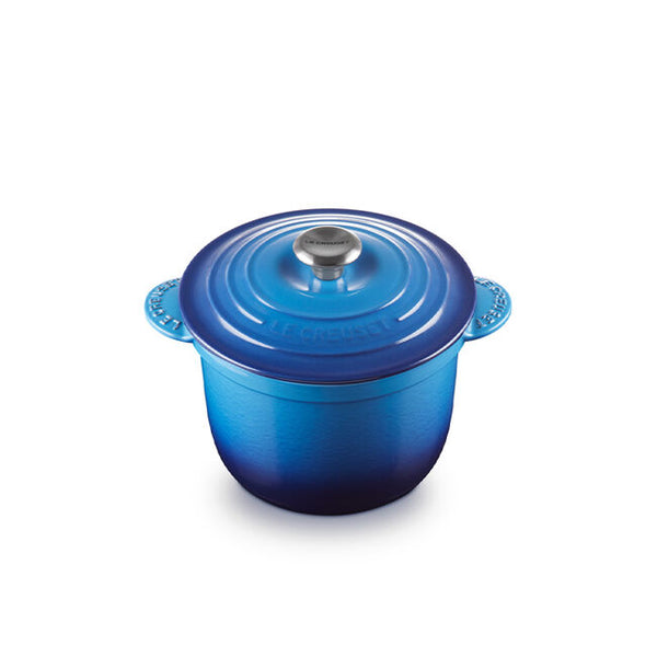 kitchengrips Rice Pot Blueberry Enameled Cast Iron