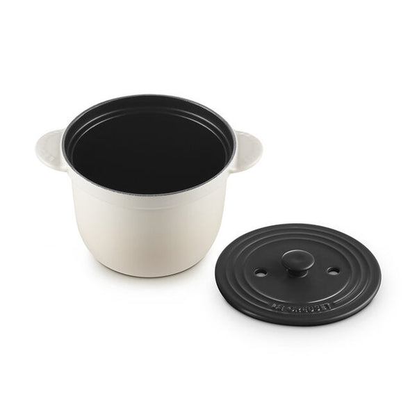 Kitchengrips Rice Pot Meringue Enameled Cast Iron