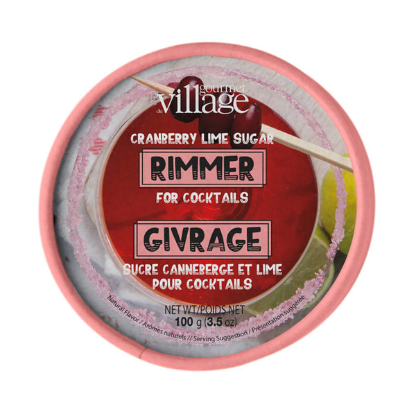 kitchengrips Rim Trim Cranberry Lime Sugar