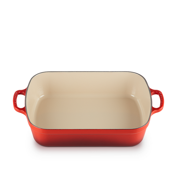 Kitchengrips Roaster Cerise Enameled Cast Iron