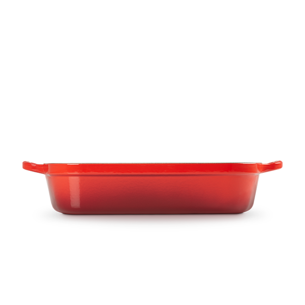 Kitchengrips Roaster Cerise Enameled Cast Iron