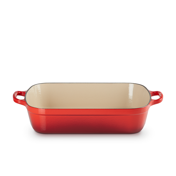 kitchengrips Roaster Cerise Enameled Cast Iron