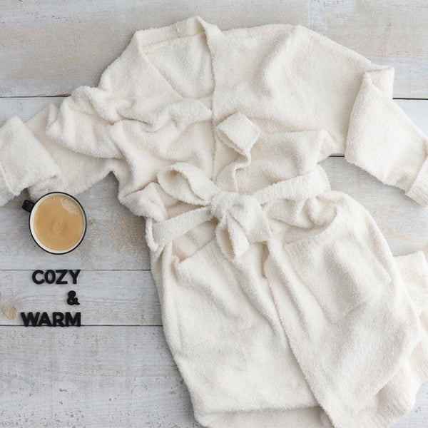 Kitchengrips Robe - Light Grey