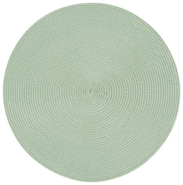 kitchengrips Round Placemat- Aloe Green