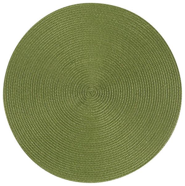 kitchengrips Round Placemat- Fir Green