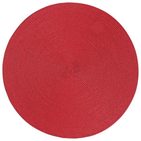 kitchengrips Round Placemat- Red