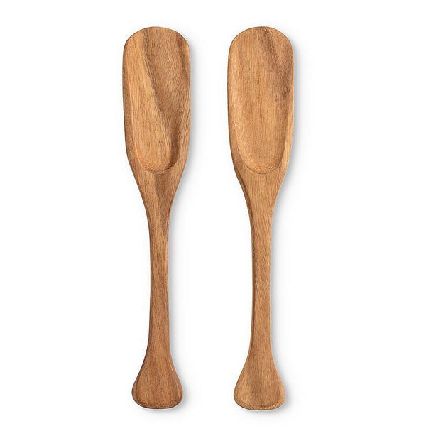 kitchengrips Salad Server Set Acacia Wood