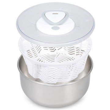 Kitchengrips Salad Spinner Stainless Steel