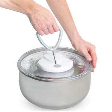 Kitchengrips Salad Spinner Stainless Steel