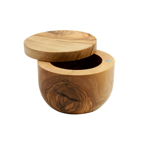 kitchengrips Salt Cellar Olive Wood
