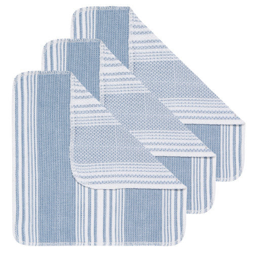 kitchengrips Scrub-it Dishcloths Set - Slate Blue