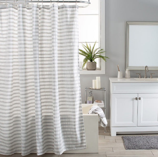 kitchengrips Shower Curtain Camden Grey