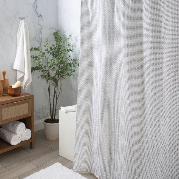 Kitchengrips Shower Curtain Honeycomb