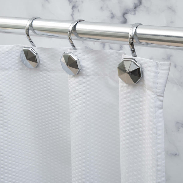 Kitchengrips Shower Curtain Hooks Alta - Chrome