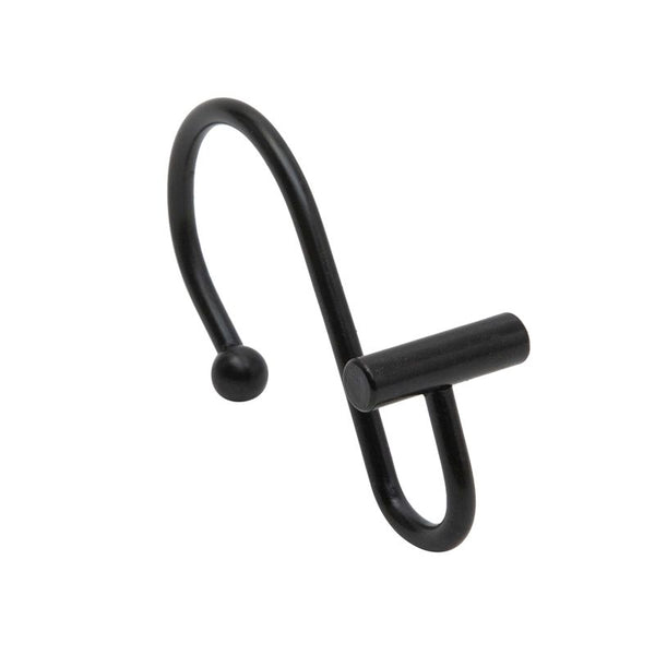 kitchengrips Shower Curtain Hooks Halden - Black