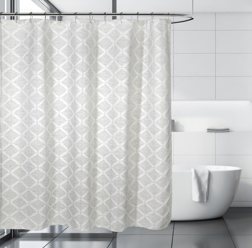 kitchengrips Shower Curtain Linden Jacquard
