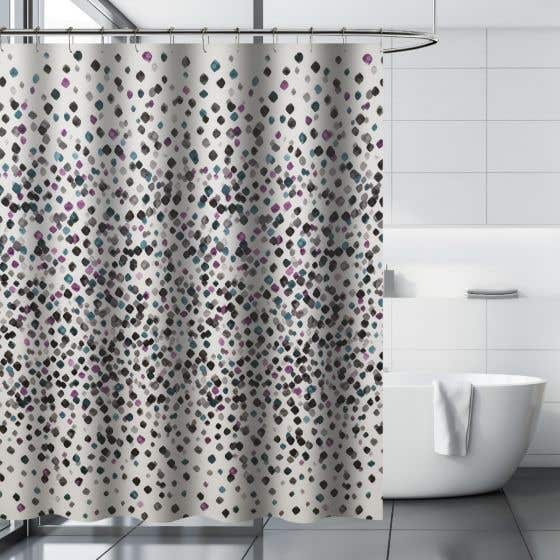 kitchengrips Shower Curtain Purple Rain