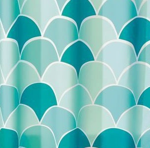 Kitchengrips Shower Curtain Scales