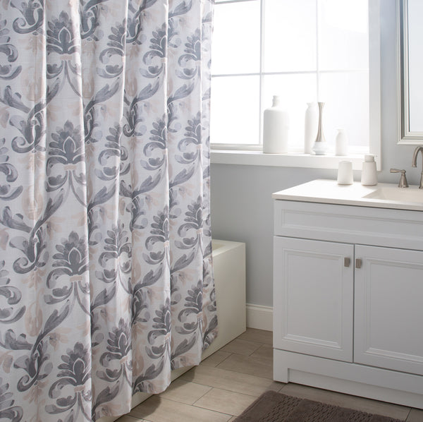 kitchengrips Shower Curtain Spencer Grey