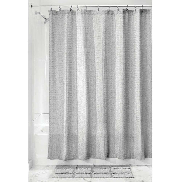 Kitchengrips Shower Curtain Waffle Weave