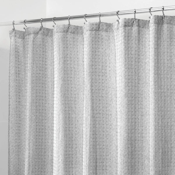 kitchengrips Shower Curtain Waffle Weave