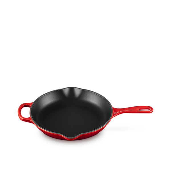 kitchengrips Skillets Cerise Enameled Cast Iron