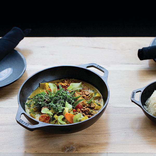 Kitchengrips Small Wok Cast Iron