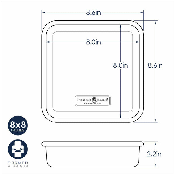 Kitchengrips Square Cake Pan