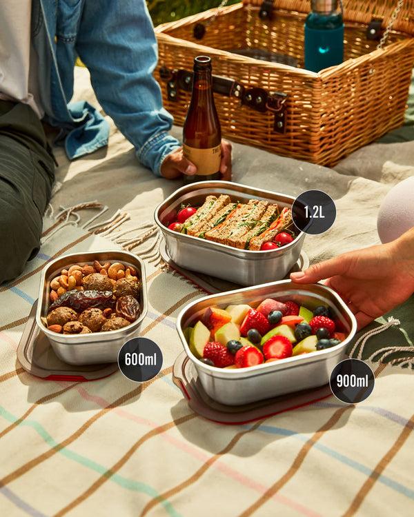 Kitchengrips Stainless Steel Food Box