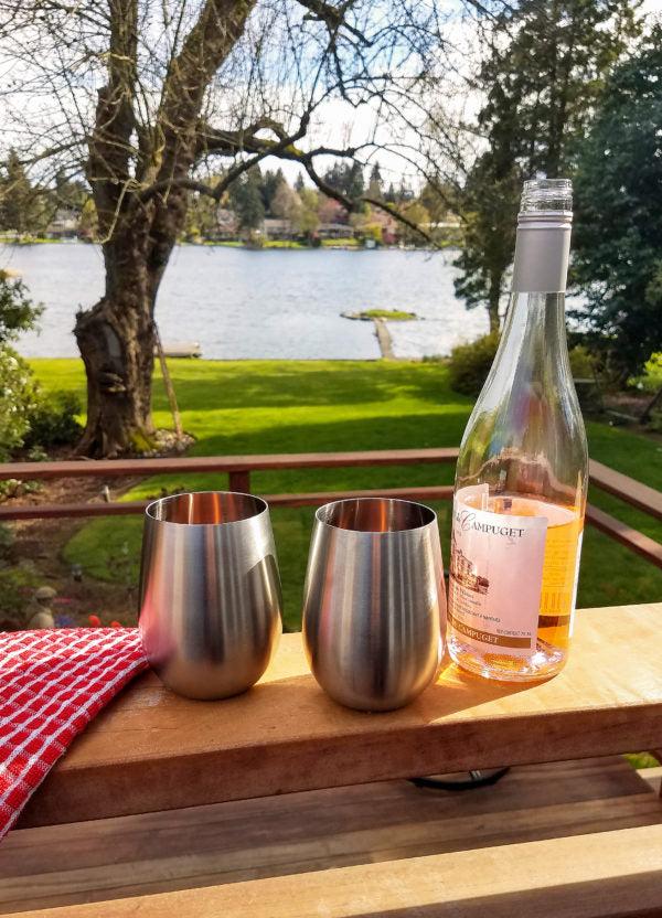 Kitchengrips Stemless Wine Glass