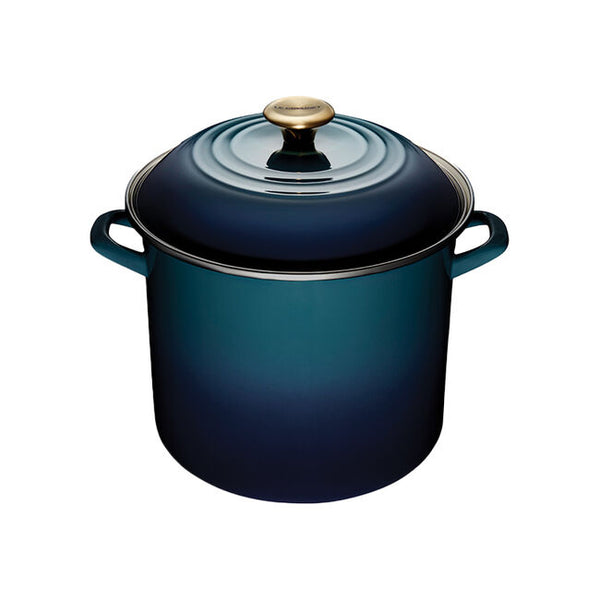 kitchengrips Stock Pot Enameled Steel Agave