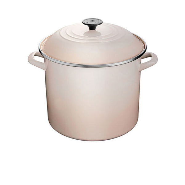 kitchengrips Stock Pot Enameled Steel Meringue