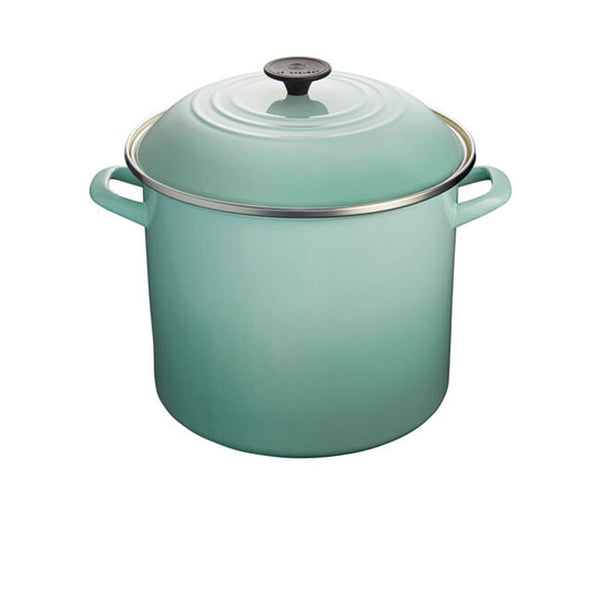 kitchengrips Stock Pot Enameled Steel Sage