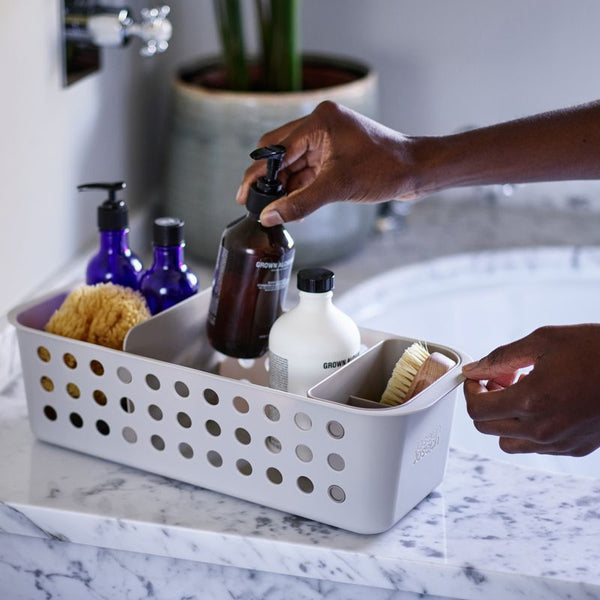 Kitchengrips Storage Basket Cream