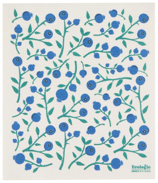 kitchengrips Swedish Dish Cloth Blueberries