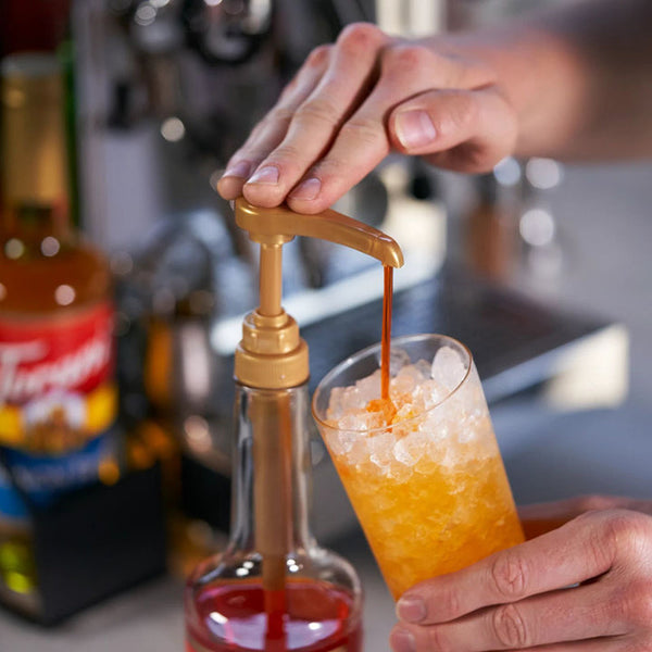 Kitchengrips Syrup Dispensing Pump Gold
