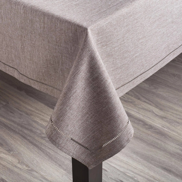 kitchengrips Tablecloths Hemstitch Grey