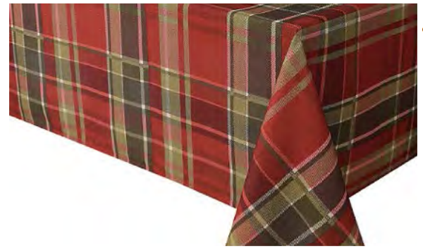 kitchengrips Tablecloths - Red Carro Plaid