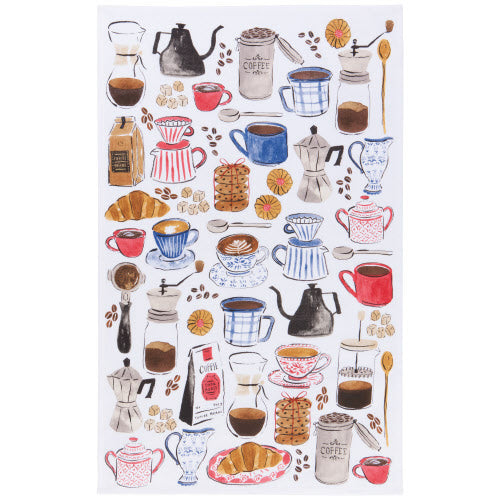 kitchengrips Tea Towel Coffee Break
