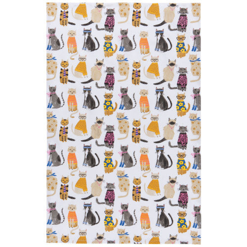 kitchengrips Tea Towel Feline Friend