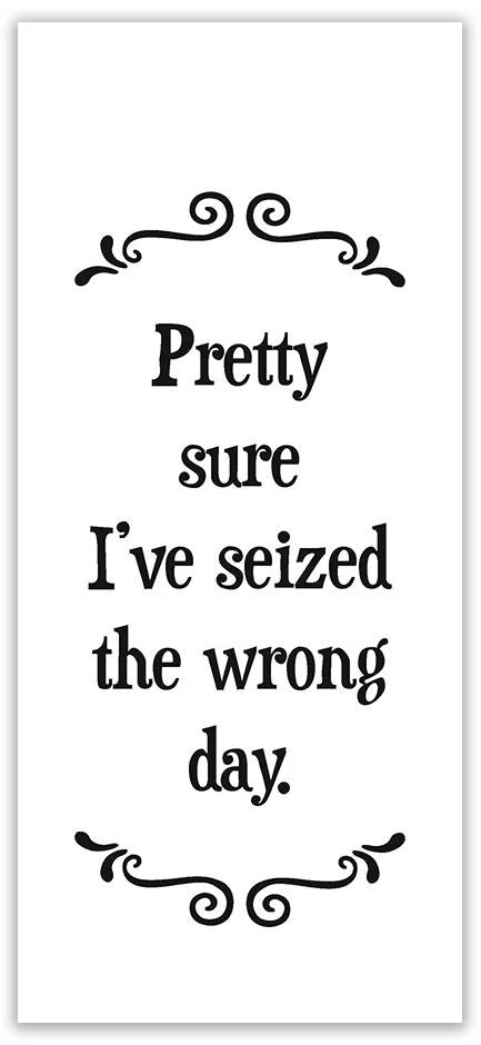 kitchengrips Tea Towel Wrong Day