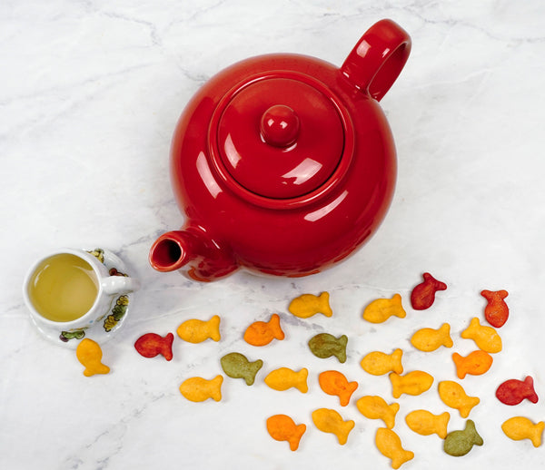 Kitchengrips Teapot 2 Cup Red