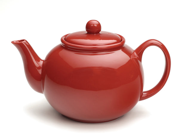 kitchengrips Teapot 6 cup Red