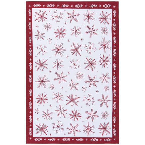 kitchengrips Teatowel Snowflakes